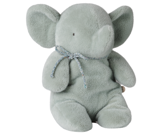 Soft Mint Medium Plush Elephant