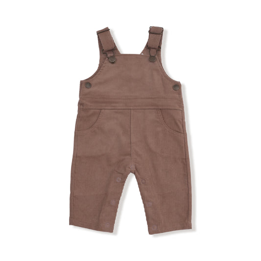 Chocolate Corduroy Overalls by Angel Dear, view 1
