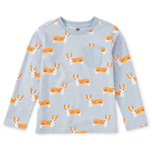 Cutie Corgis Pocket Tee