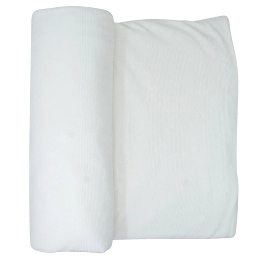 White pillow on a white background