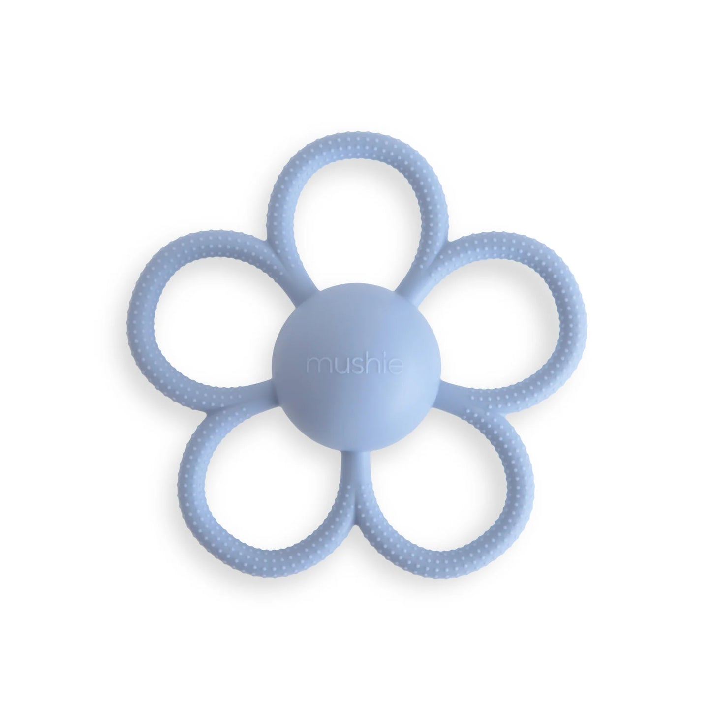Blue Daisy Rattle Teether