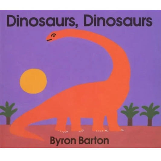 Colorful dinosaur introduction for curious little readers