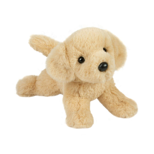 Soft Yellow Lab plush made for cuddles