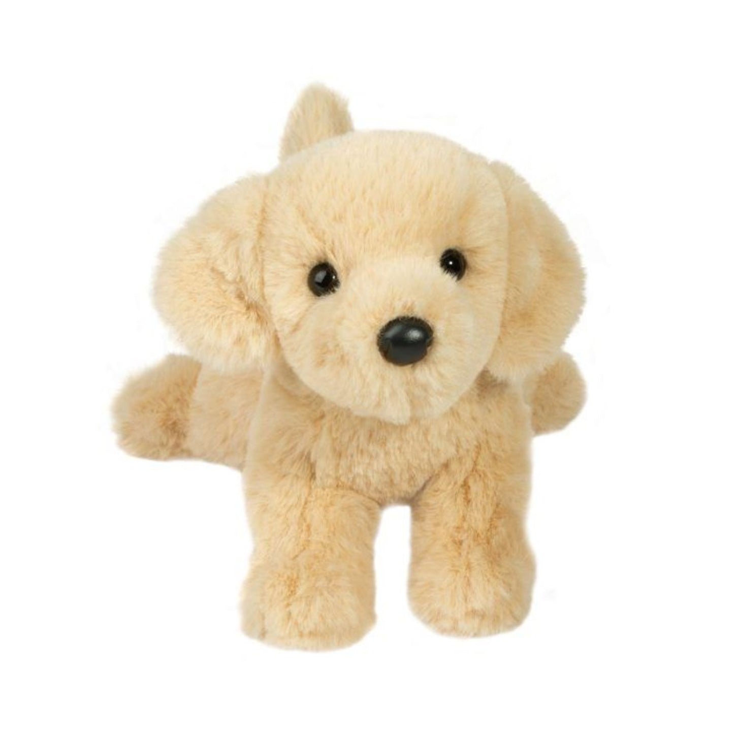 Soft Yellow Lab plush made for cuddles