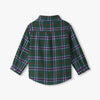 Holiday Plaid Baby Button Down Top