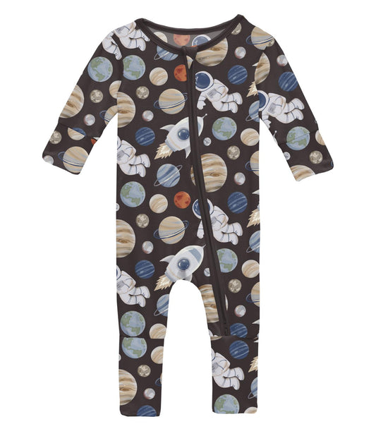 Space Dream Zip Flip Romper