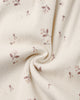 Fall Ditsy Ribbed Dress fabric and print close-up