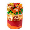 Fall Theme Play Dough Jar with Autumn Toys