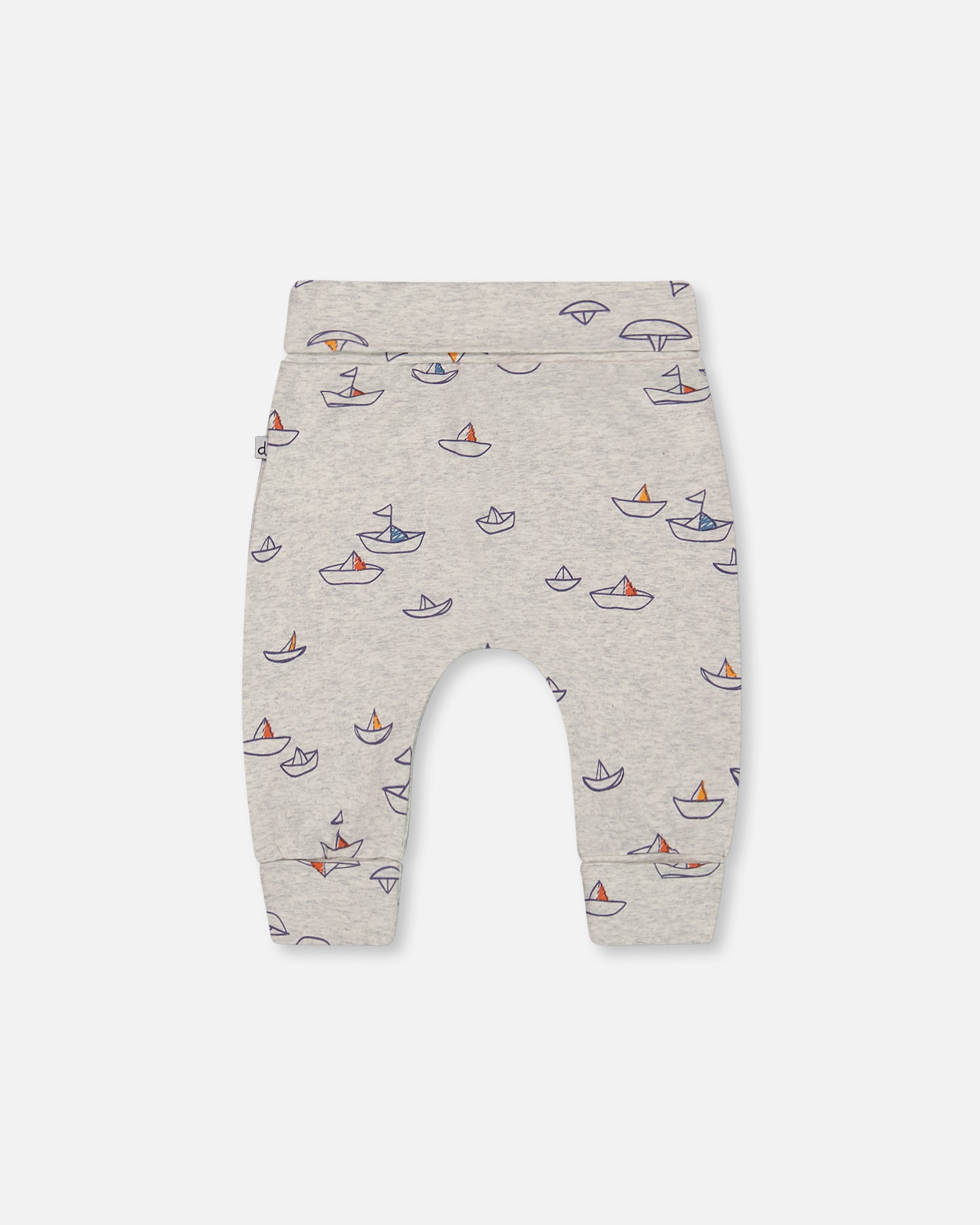Grey Sailboat Joggers