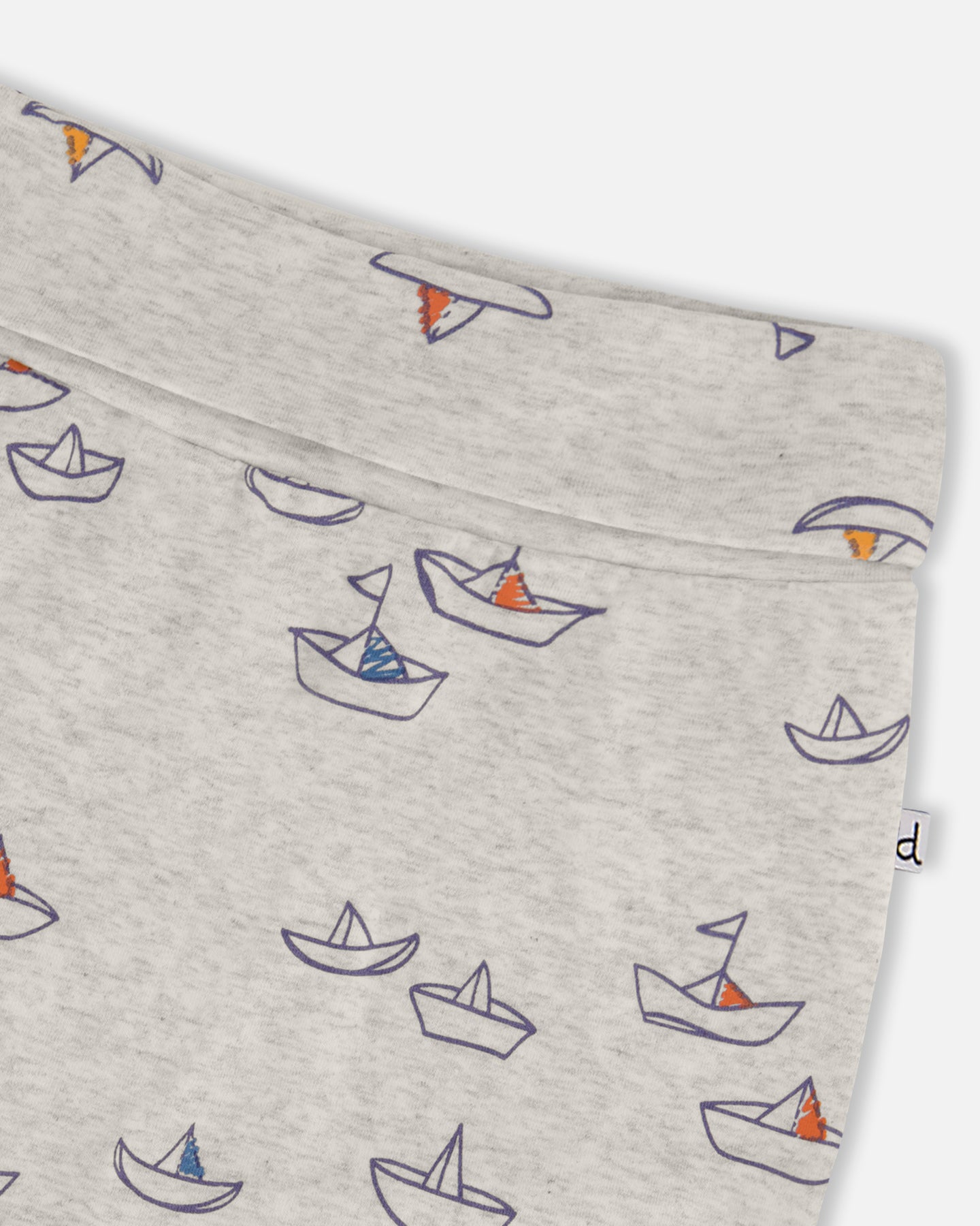 Grey Sailboat Joggers
