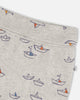 Grey Sailboat Joggers
