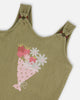 Green Bouquet Tank Top