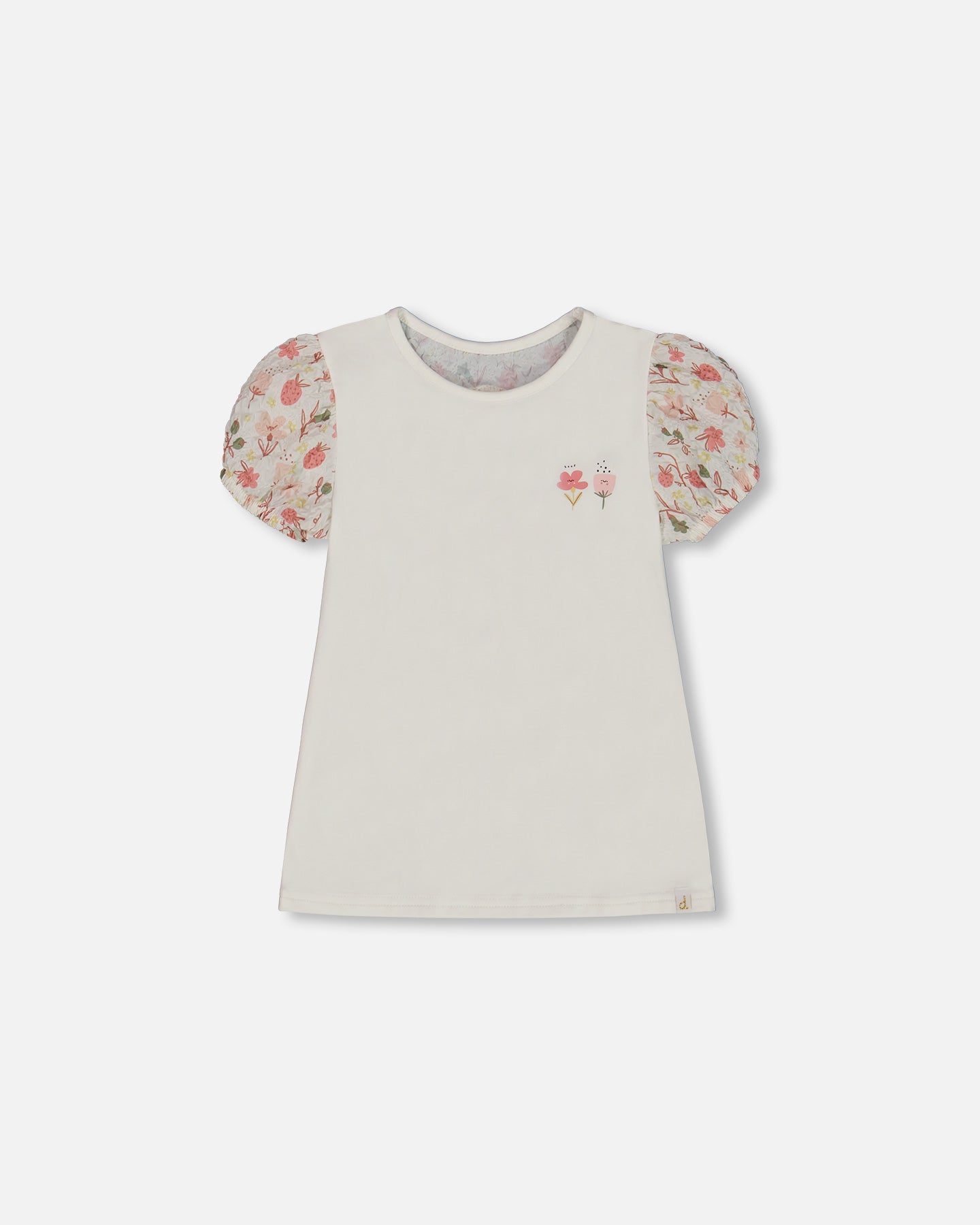 Floral Sleeve Tee