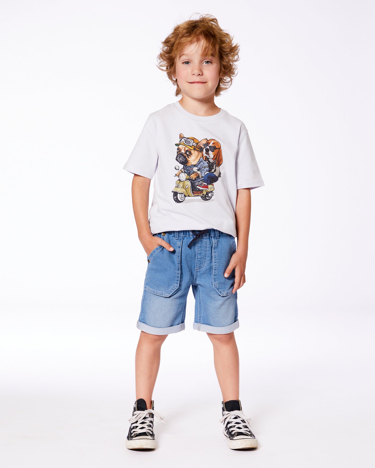 Scooting Dogs Tee