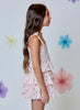 Pink Floral Smocked Tank