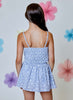 Blue Floral Skort