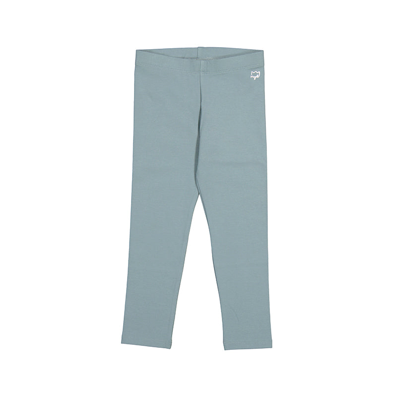 Aqua Solid Leggings