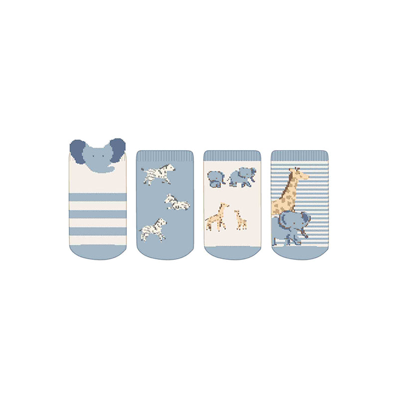 Blue Elephant Sock Set