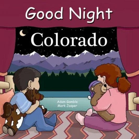 Colorado bedtime board book featuring landmarks and wildlife