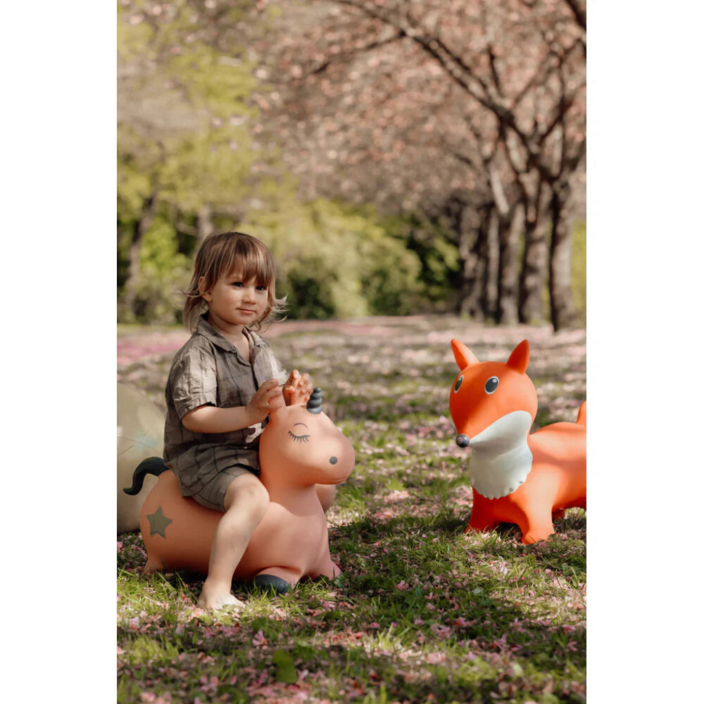Luna Unicorn Jumping Animal
