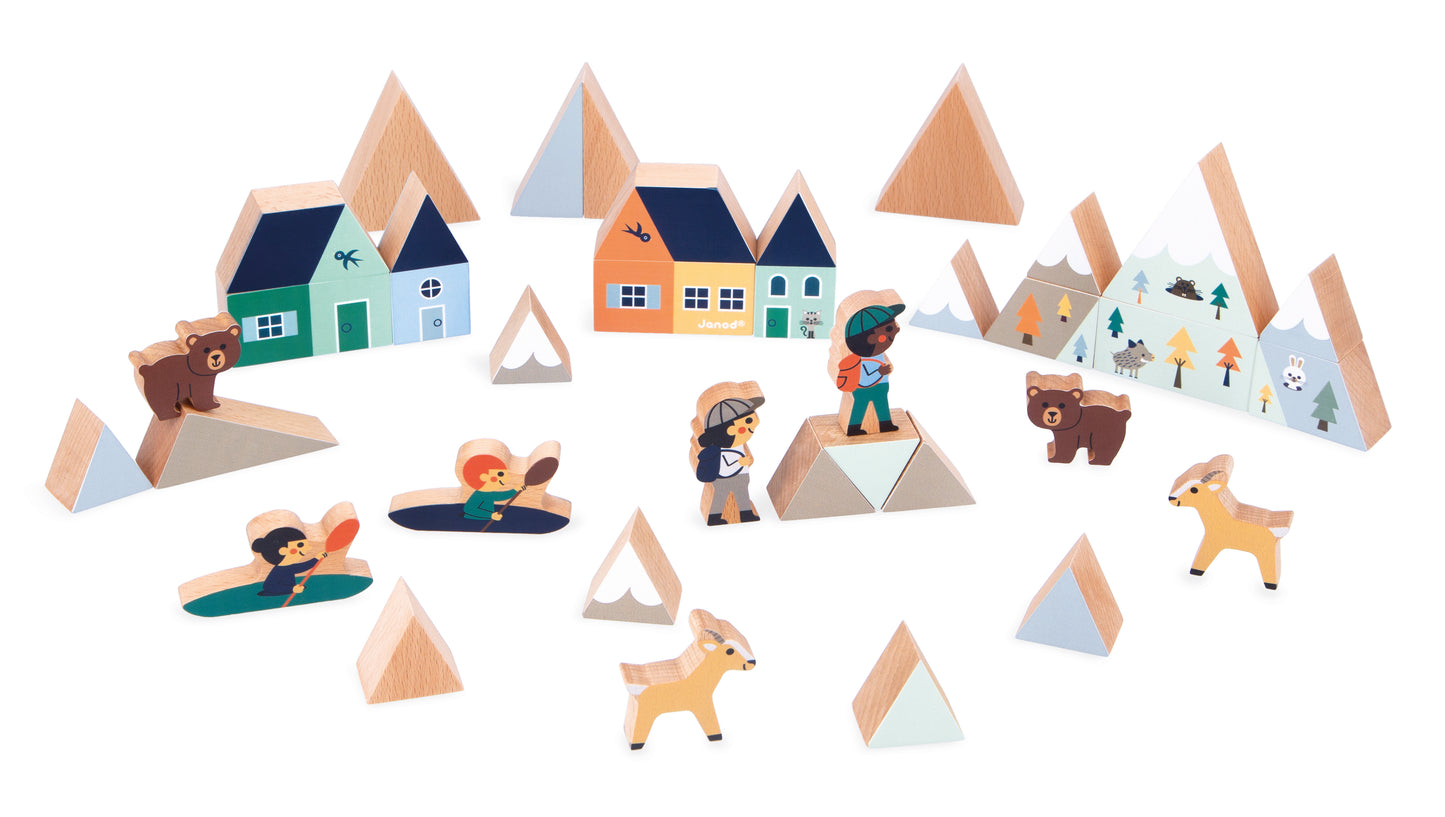 Mountain Building Blocks