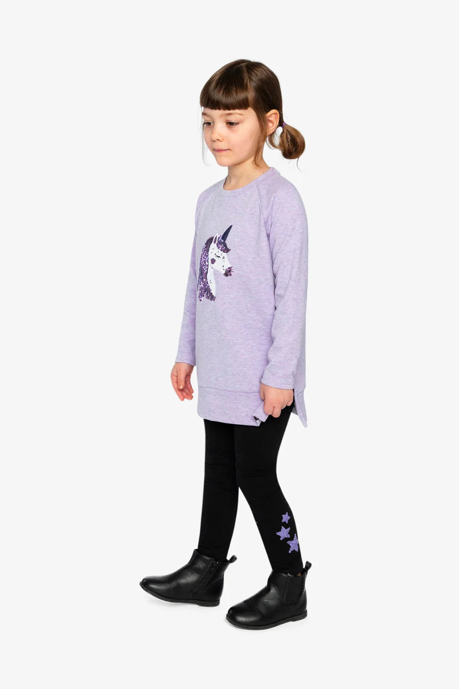 Charcoal Gray Jersey Leggings