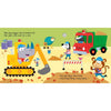 Interactive digger sound book for little builders