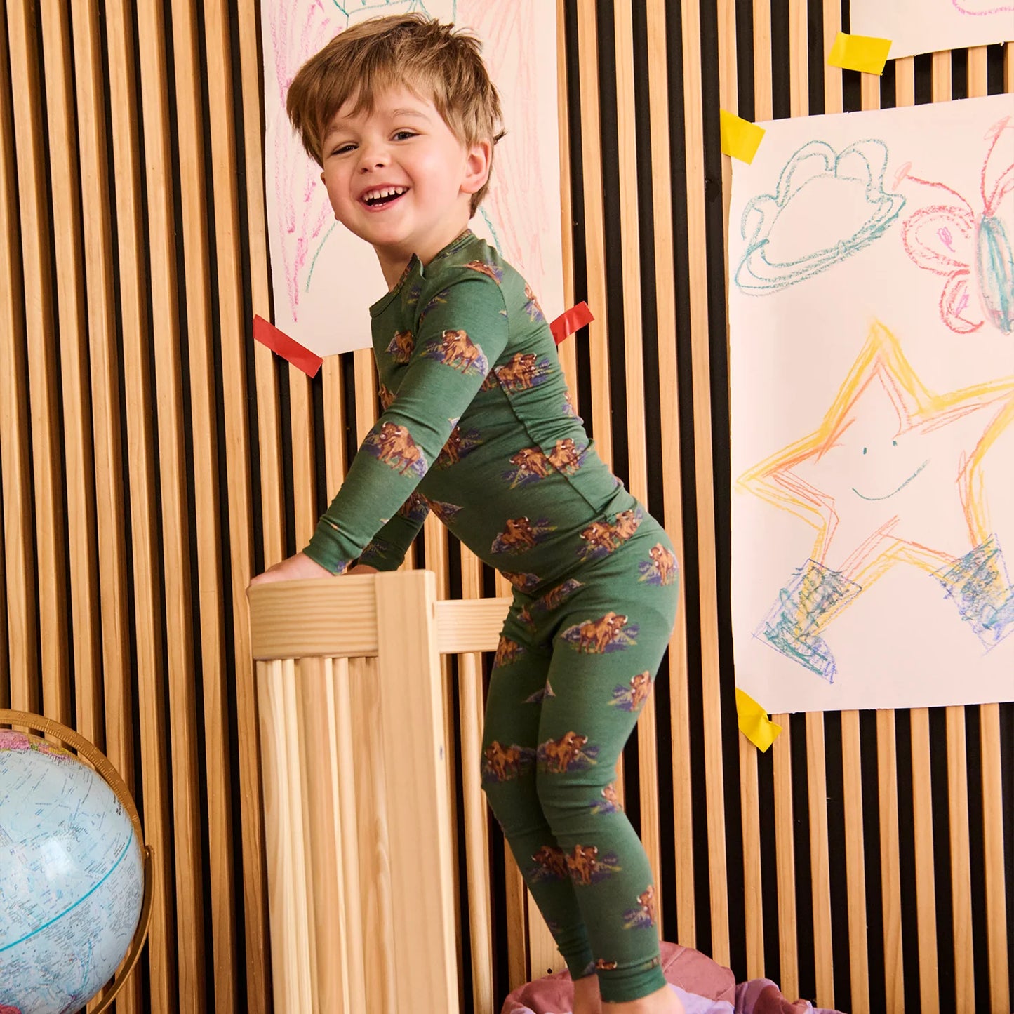 Bison Pajamas - Baby