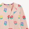 Pink Flower CloudStretch Footie