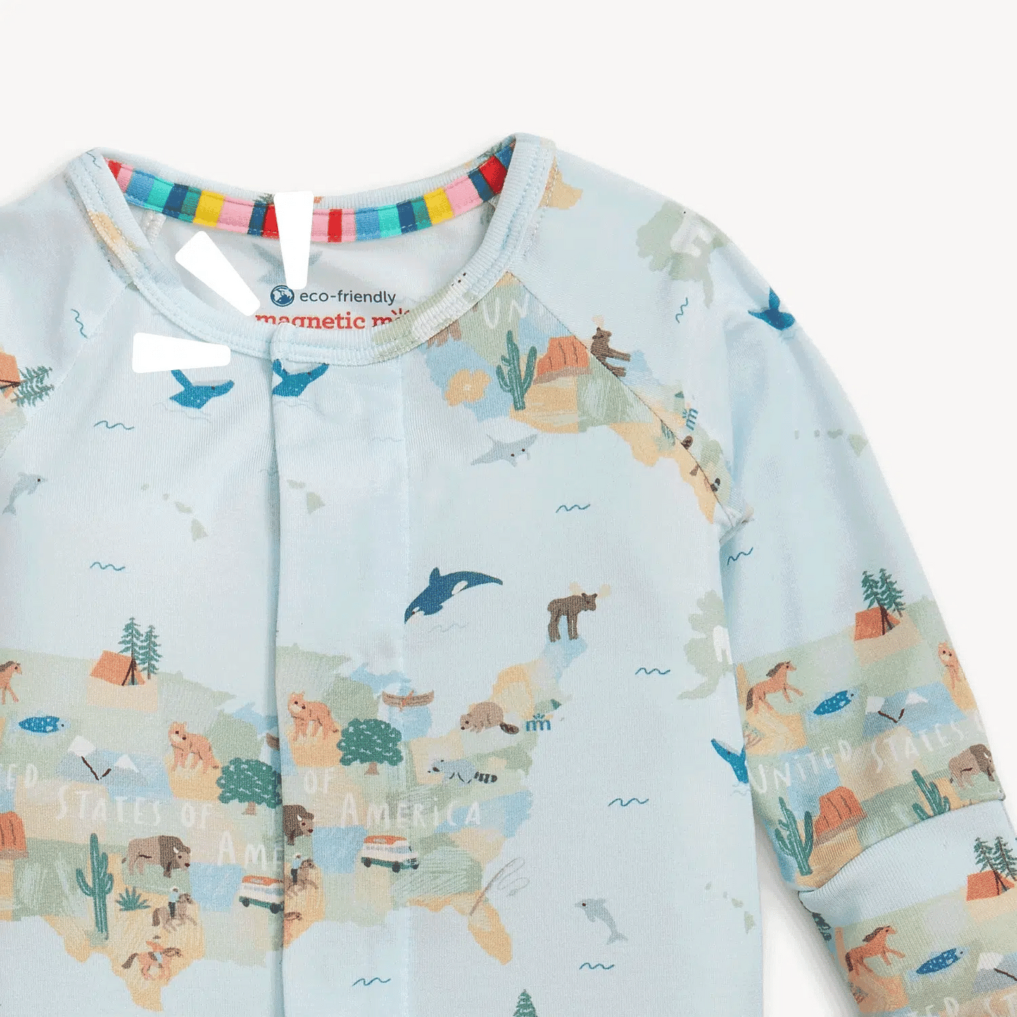 America the Beautiful Flip Romper