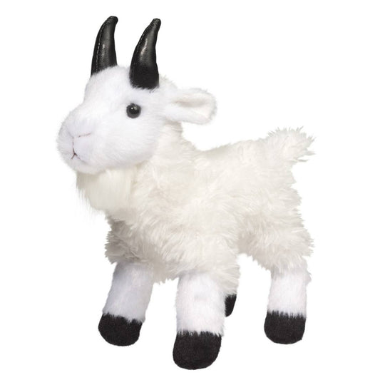 white stuffed mountain goat