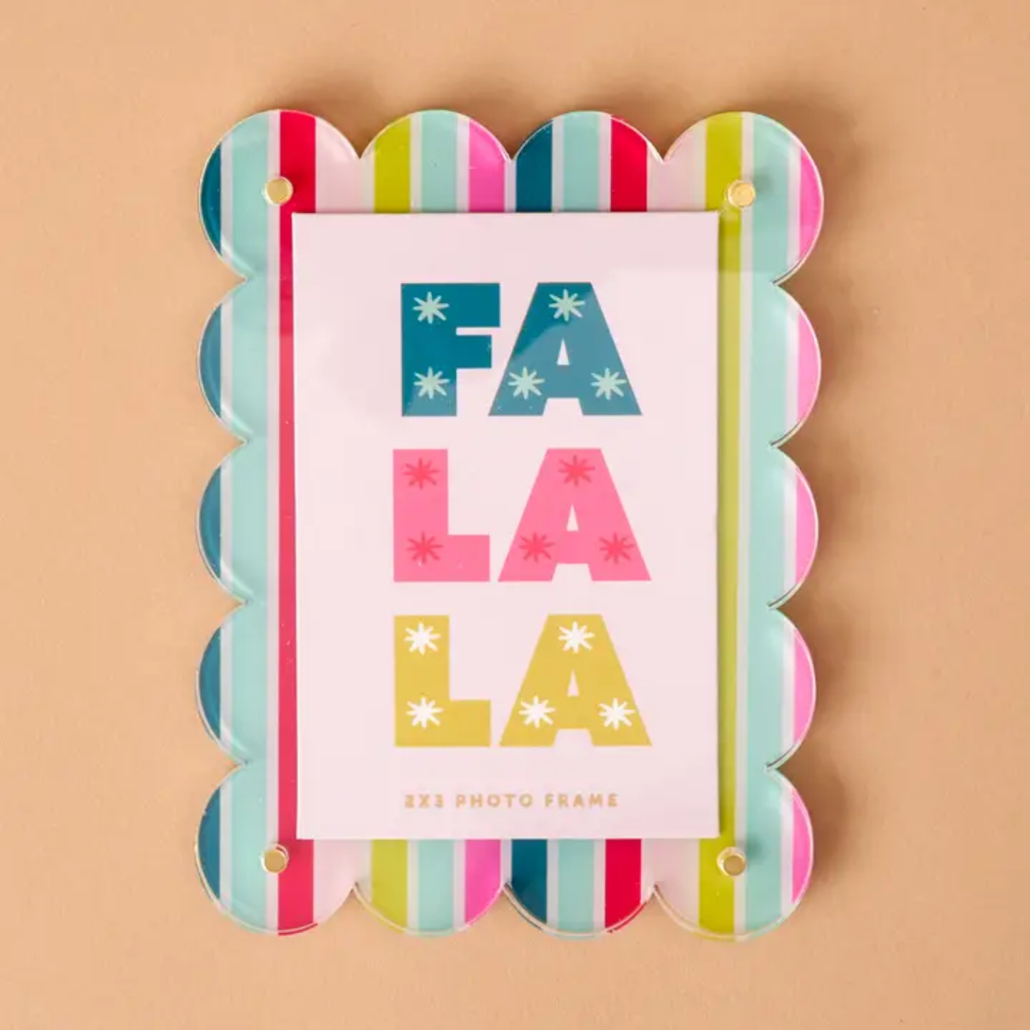Festive Acrylic Photo Frame Magnet For Favorite Memories