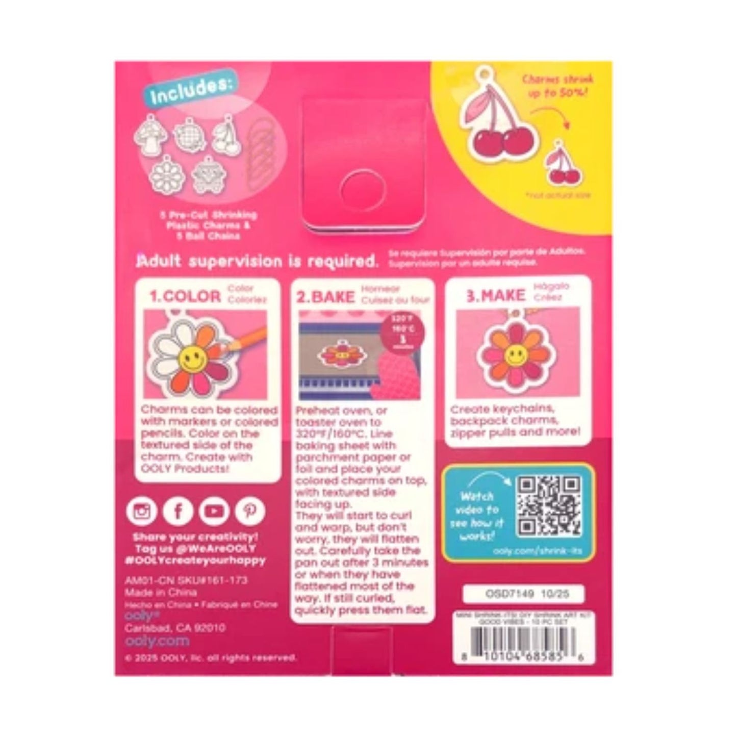 DIY shrink art kit for creative keepsakes