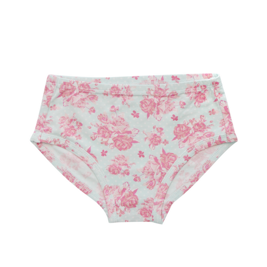 Floral-patterned underwear