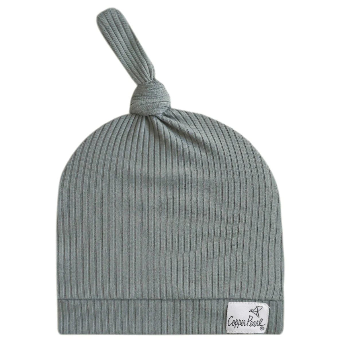 Rib Knit Knot Top Hats