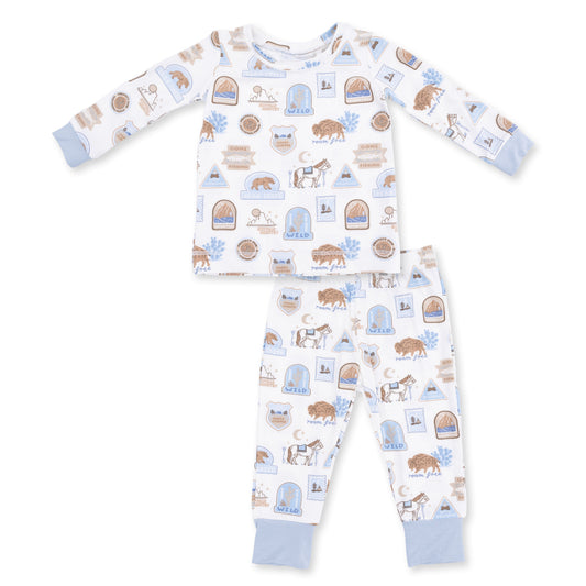 National Parks Pajama Set by Angel Dear, view 1