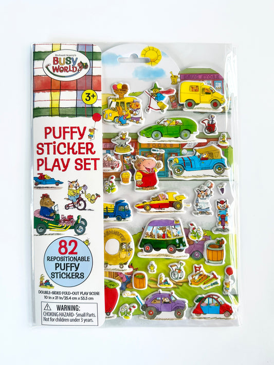 Busy Town Puffy Sticker Play Set
