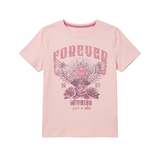 Pink Forever Flame Tee