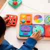 Customizable Magnetic Sensory Activity Tablet for Kids