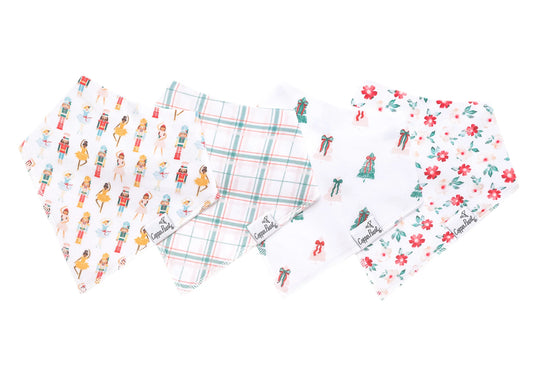 Juliet 4-Pack Bib Set