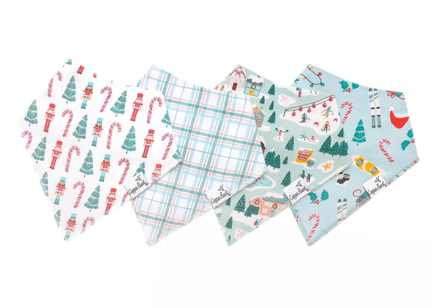 Nicholas 4-Pack Bib Set