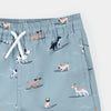 Blue Doggies Swim Trunks