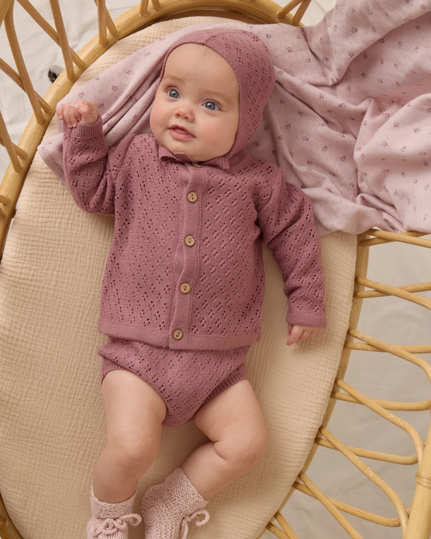 Mulberry Knit Cardigan