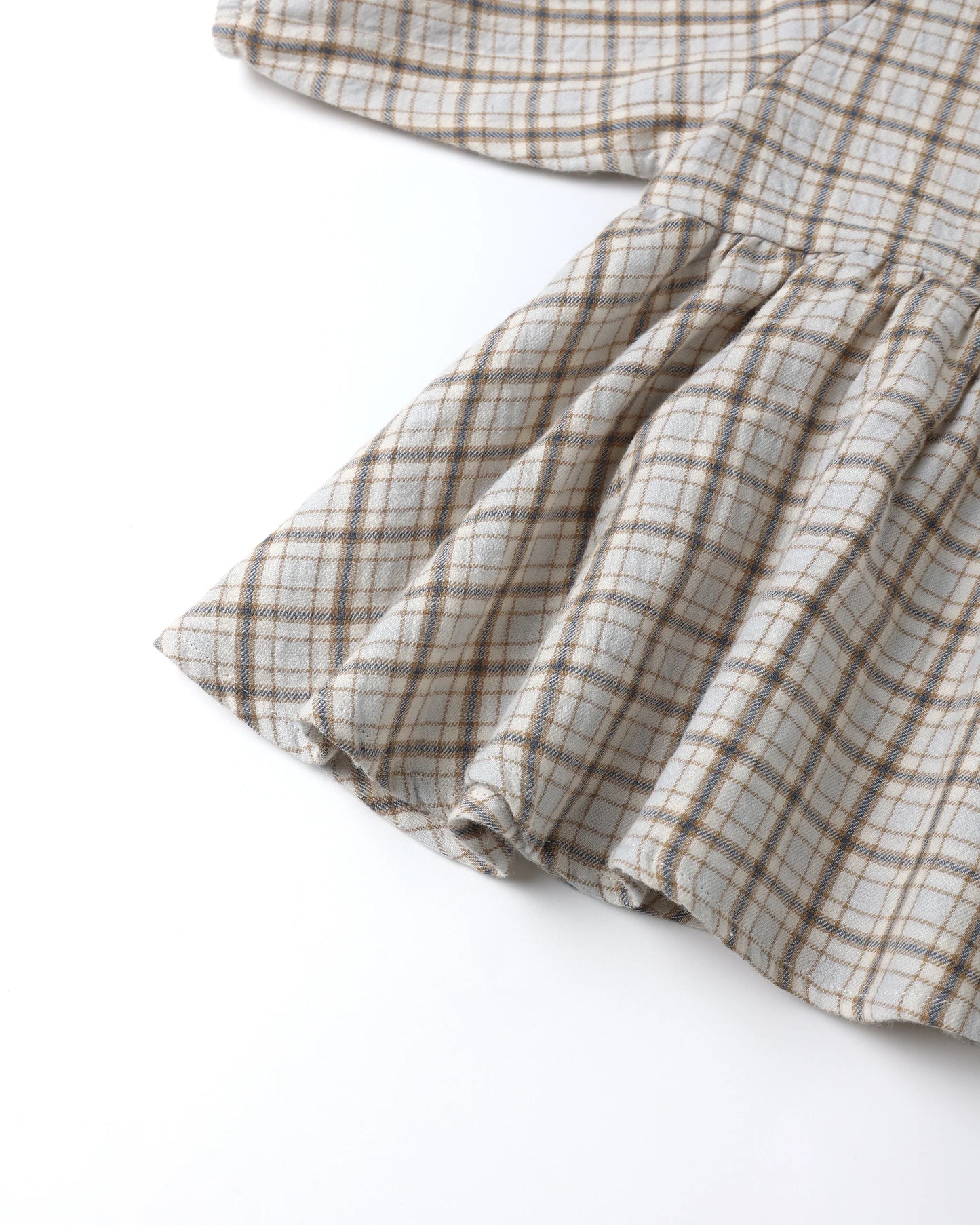 Blue Plaid Simone Dress