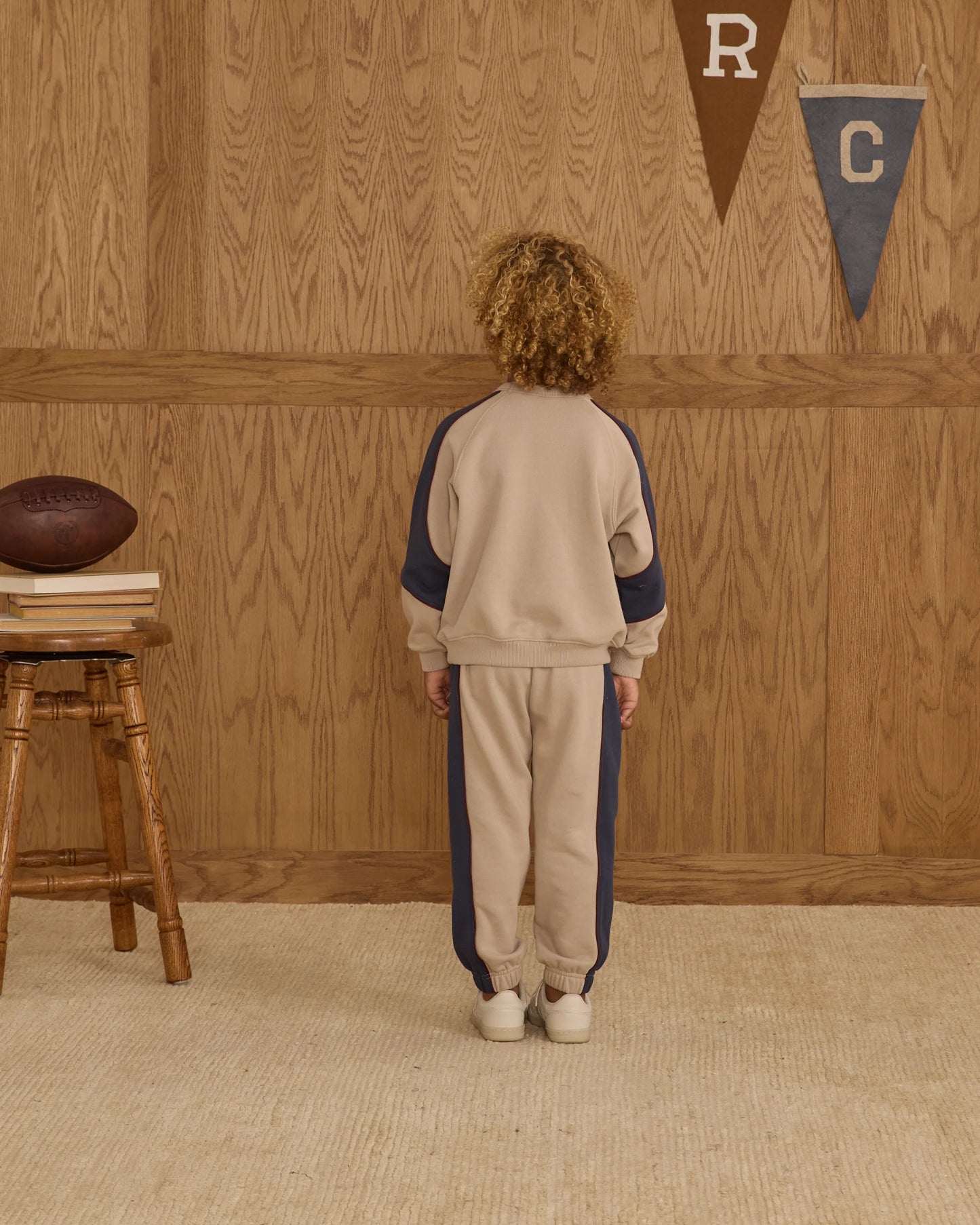 Stone Paneled Sweatpants
