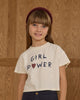 Ivory Girl Power Boxy Tee