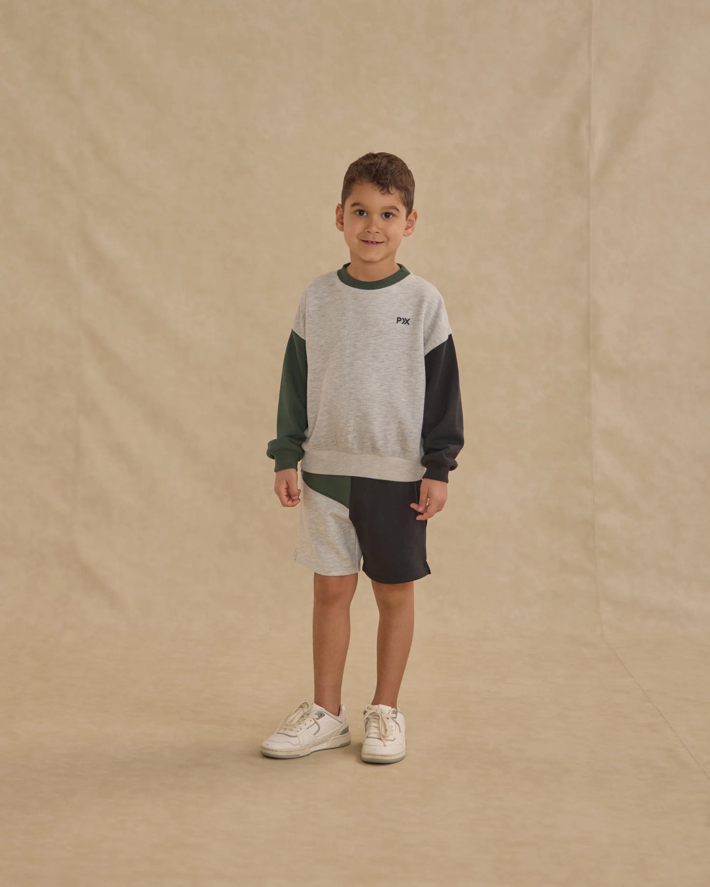 Heathered Ash Relaxed Sweatshirt