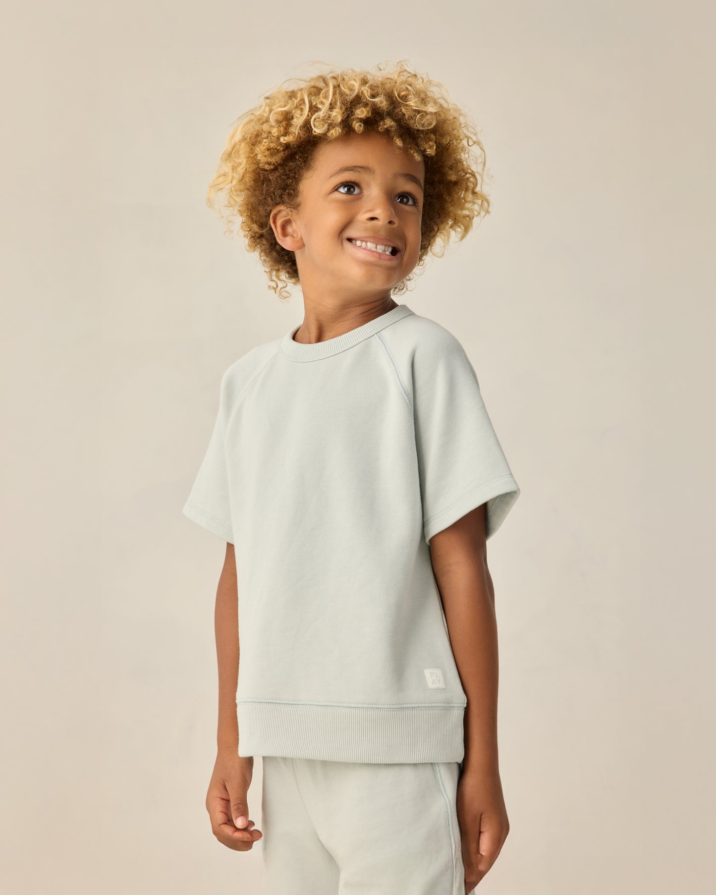 Seafoam Short Sleeve Sweatshirt