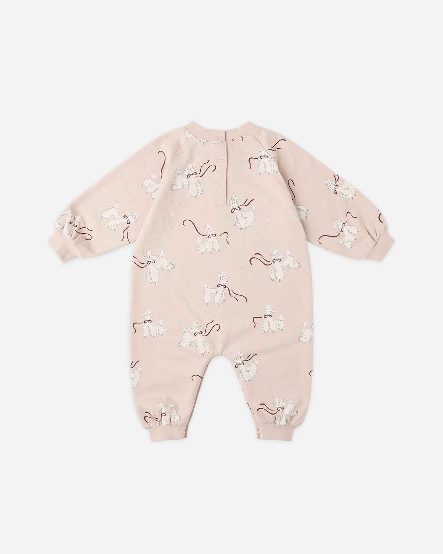 Blush Poodle Romper