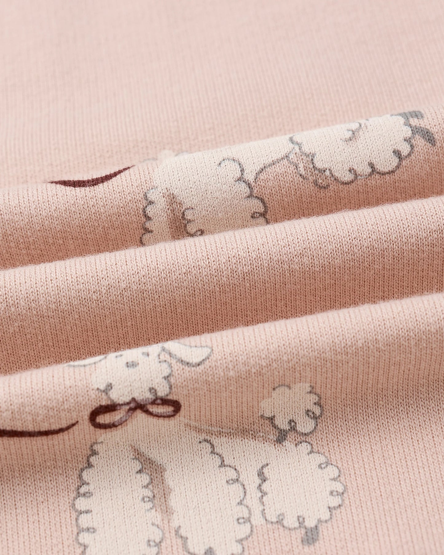 Blush Poodle Romper
